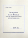 Invocations et danses rituelles for flute, clarinet and harp score and parts