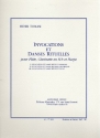 Invocations et danses rituelles for flute, clarinet and harp score and parts