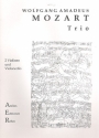 Trio C-Dur KV403 fr 2 Violinen und Violoncello Stimmen