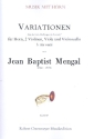 Variationen fr Horn, 2 Violinen, Viola und Violoncello Partitur und Stimmen