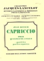 Capriccio pour quintette  vent partition de poche