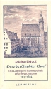 Dero berhmbter Chor Die Leipziger Thomasschule und ihre Kantoren 1212-1804