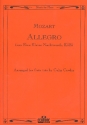 Allegro aus Eine kleine Nachtmusik KV525 fr 3 Flten 3 Spielpartituren
