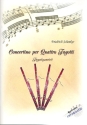 Concertino per quattro fagotti fr 3 Fagotte und Kontrafagott Partitur und Stimmen