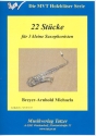 22 Stcke fr 3 Saxophone (AAA/AAT) Spielpartitur