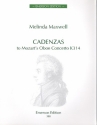 Cadenzas to Mozart's Oboe Concerto KV314 for oboe