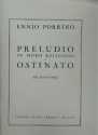 Preludio in modo religioso  e  Ostinato per pianoforte