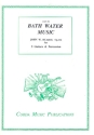 Bath Water Music op.114 for 5 guitars and percussion score and parts,  archive copy