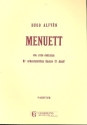 Menuett op.49 for orchestra score