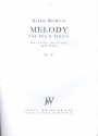 Melody for the G-String op.47  fr Violine (Viola) und Klavier