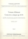Concerto  cinque c-Moll op.10,11 fr Violine und Streichorchester Violine 2