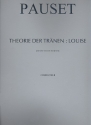 Theorie der Trnen - Louise fr Gesang und 8 Instrumente Partitur