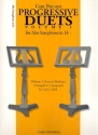 Progressive Duets vol.1 for alto saxophones easy to medium