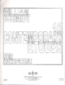 10 contemporary Etudes for saxophone