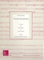 Donner und Blitz op.324 fr 2 Trompeten, Horn in F, Posaune und Tuba Partitur und Stimmen