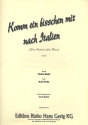 Komm ein bisschen mit nach Italien fr Klavier/Gesang/Gitarre