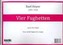 4 Fughetten op.62 fr Orgel