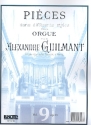 Pices dans differents styles vol.9 op.33 pour orgue