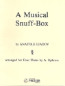 A Musical Snuff-Box for 4 flutes score+parts
