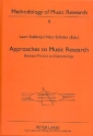 Appoaches to Music Research between Practice and Epistemology