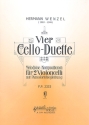 4 Duette fr 2 Violoncelli und Klavier Stimmen