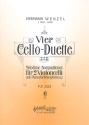 4 Duette fr 2 Violoncelli und Klavier Stimmen