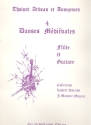 4 Danses Mdivales pour flute et guitare