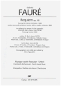 Requiem op.48 fr Soli, gem Chor und Kammerorchester Chorpartitur