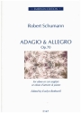 Adagio and Allegro op.70 for oboe (or cor anglais/oboe d'amore) and piano