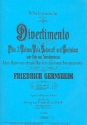 Divertimento E-Dur op.53 für Flöte, 2 Violinen, Viola, Violoncello, Kontrabass Partitur