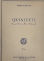 Quintette pour harpe, 2 violons, alto et violoncelle partition