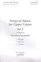 Songs of Africa vol.2 for upper voices (plus lead voice) and percussion score