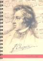 Chopin Notizblock DIN A5 mit Notenlinien und Spiralbindung