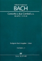 Konzert Es-Dur BR-WFBC11/Fk46 fr 2 Cembali und Orchester Cembalo 1 und 2