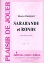 Sarabande et ronde pour clarinette et piano