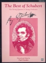 The Best of Schubert for string quartet (string orchestra) string bass