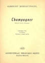 Champagner fr gem Chor und Klavier (Rhythmusgruppe ad lib) Partitur