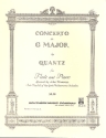 Concerto G major for flute and piano