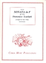 Sonata f major K113 for 4 violas score and parts