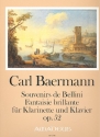 Souvenirs de Bellini op.52 fr Klarinette und Klavier