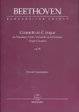 Konzert C-Dur op.56 fr Violine, Violoncello, Klavier und Orchester Kritischer Bericht