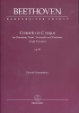 Konzert C-Dur op.56 fr Violine, Violoncello, Klavier und Orchester Kritischer Bericht