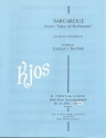 Barcarole fr Klarinette und Klavier