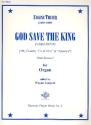 God save the King for organ