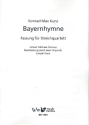 Bayernhymne fr Streichquartett Partitur und  Stimmen