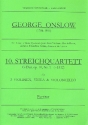 Streichquartett G-Dur Nr.10 op.10,1 Partitur