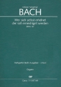 Wer sich selbst erhhet Kantate Nr. 47 BWV47 Orgel