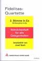 Fidelitas-Quartette fr Blechblser 2. Stimme in Es ( Altsaxophon )