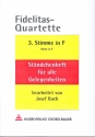 Fidelitas-Quartette fr Blechblser 3. Stimme in F