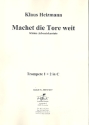 Machet die Tore weit Trompete 1+2 in C